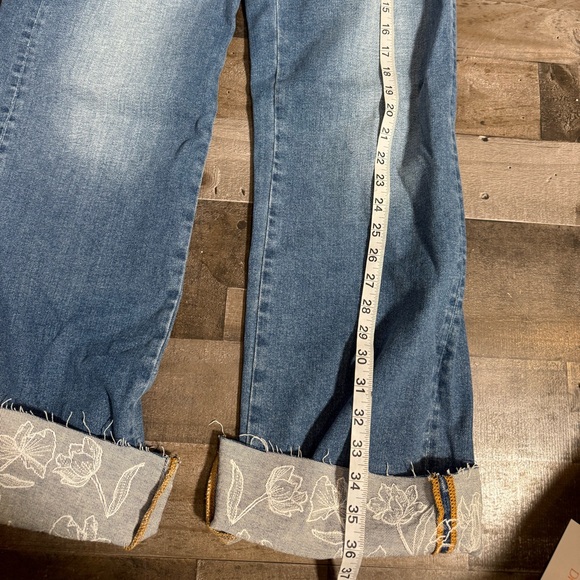 NWT Driftwood Charlie Cuff Jeans-‎ 27x25 - Picture 2 of 10